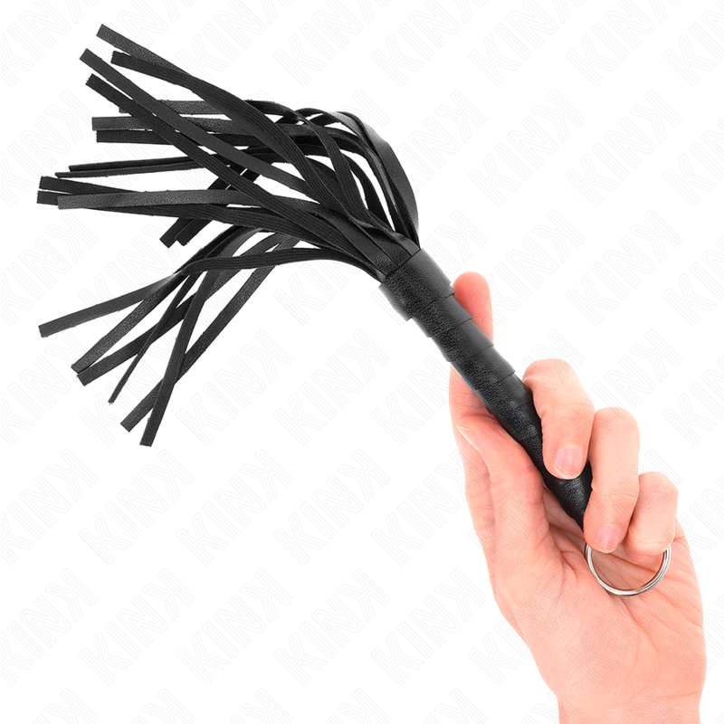 KINK - SIMPLE MINI BLACK WHIP 28 CM KINK - SIMPLE MINI BLACK WHIP 28 CM