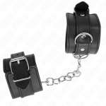 KINK - SIMPLE WRIST RESTRAINTS BLACK ADJUSTABLE 20-23 CM X 5.5 CM