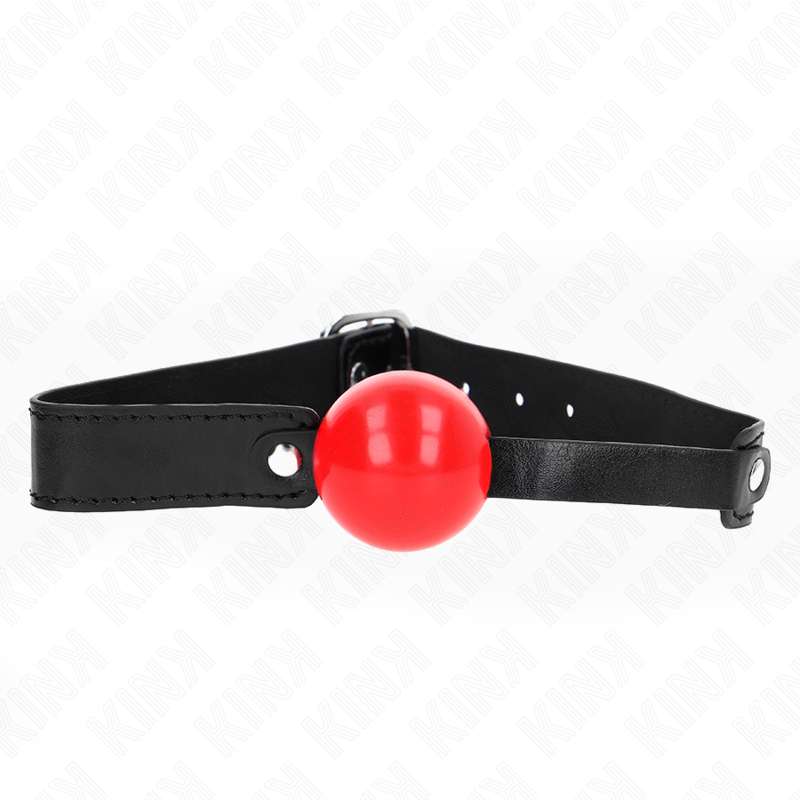 KINK - SOFT TPE BALL 4 CM GAG MODEL 1 66 x 2.5 CM ADJUSTABLE 41-61 CM KINK - SOFT TPE BALL 4 CM GAG MODEL 1 66 x 2.5 CM ADJUSTABLE 41-61 CM