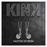 KINK - THIN BELL NIPPLE CLAMPS SILVER 7 CM