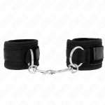 KINK - WRIST RESTRAINTS BLACK ADJUSTABLE 18-35 CM X 6 CM