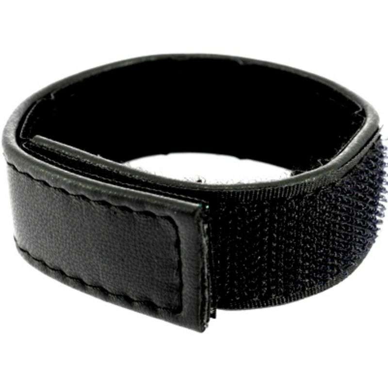 LEATHER BODY - ADJUSTABLE LEATHER STRAP WITH VELCRO FOR PENIS BLACK LEATHER BODY - ADJUSTABLE LEATHER STRAP WITH VELCRO FOR PENIS BLACK