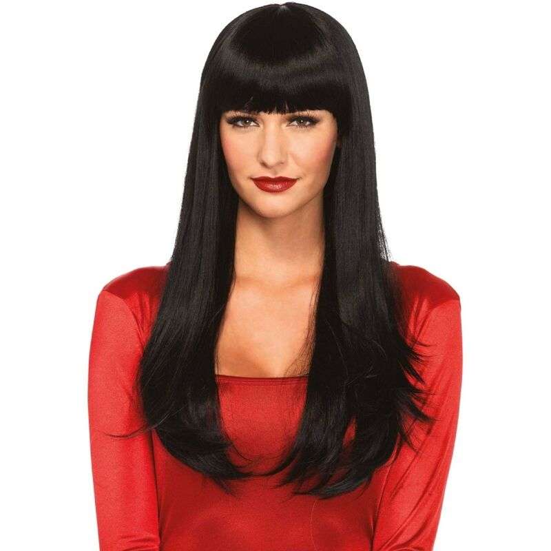 LEG AVENUE - BANGIN LONG STRAIGHT WIG BLACK LEG AVENUE - BANGIN LONG STRAIGHT WIG BLACK