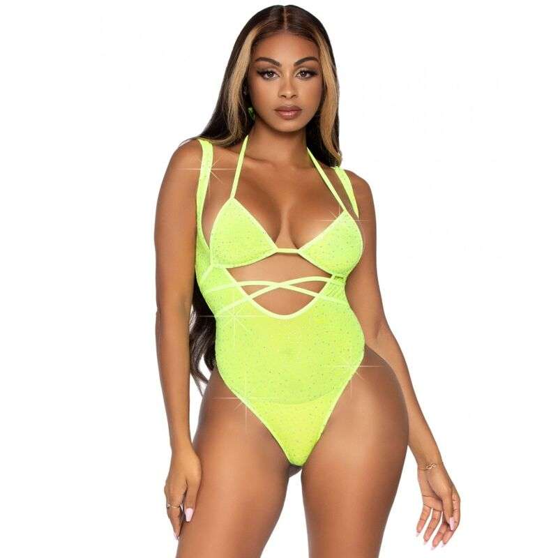 LEG AVENUE - BIKINI TOP AND BODYSUIT ONE SIZE LEG AVENUE - BIKINI TOP AND BODYSUIT ONE SIZE
