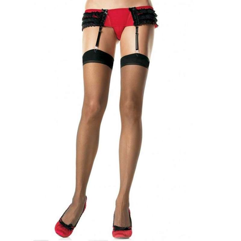 LEG AVENUE - BLACK TIGHTS LEG AVENUE - BLACK TIGHTS