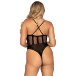 LEG AVENUE - BODYSUIT AND SKIRT SET ONE SIZE