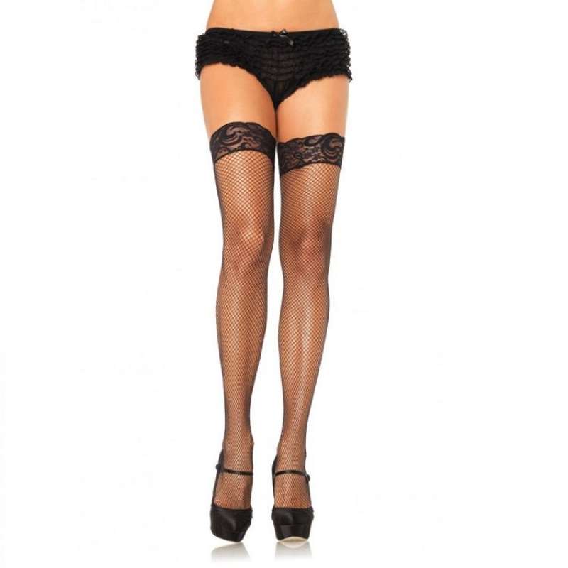 LEG AVENUE - SELF-ADHESIVE FISHNET STOCKINGS LEG AVENUE - SELF-ADHESIVE FISHNET STOCKINGS