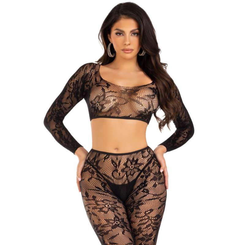 LEG AVENUE - SHORT TOP & TIGHTS SET LEG AVENUE - SHORT TOP & TIGHTS SET