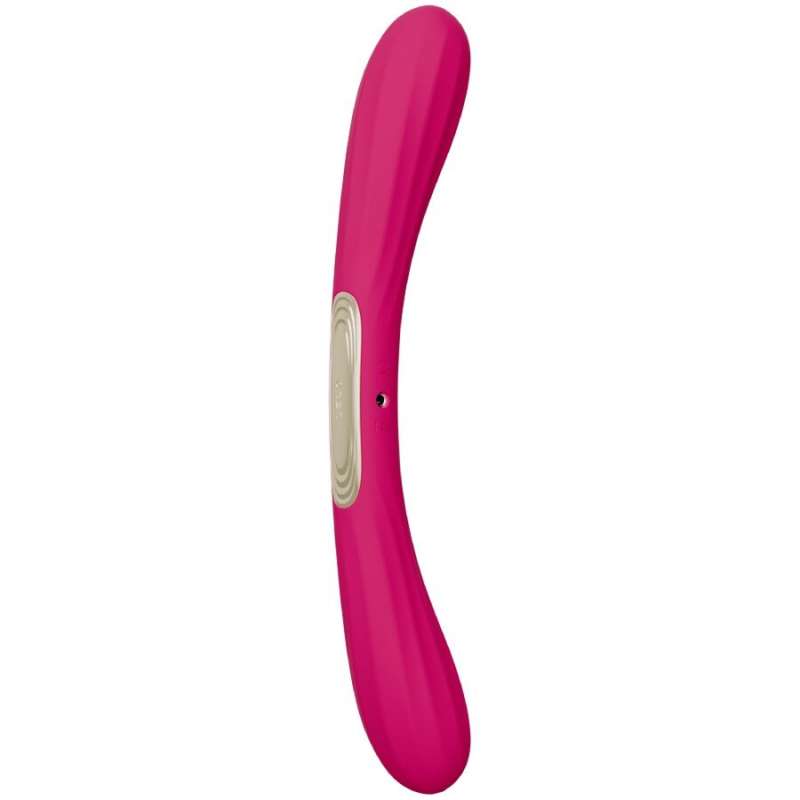 LELO - BOOMERANG DOUBLE ENDED VIBRATOR CERISE LELO - BOOMERANG DOUBLE ENDED VIBRATOR CERISE