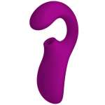 LELO - ENIGMA DOUBLE SUCTION STIMULATION PURPLE MASSAGER