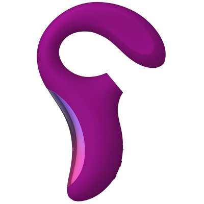 LELO - ENIGMA DOUBLE SUCTION STIMULATION PURPLE MASSAGER