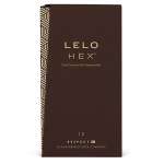 LELO - HEX CONDOMS RESPECT XL 12 PACK