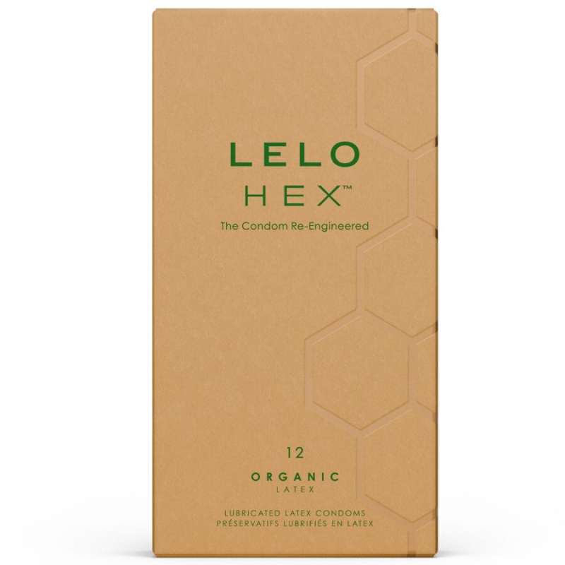 LELO - HEX ORGANIC CONDOM BOX 12 UNITS LELO - HEX ORGANIC CONDOM BOX 12 UNITS