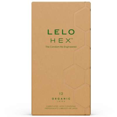 LELO - HEX ORGANIC CONDOM BOX 12 UNITS