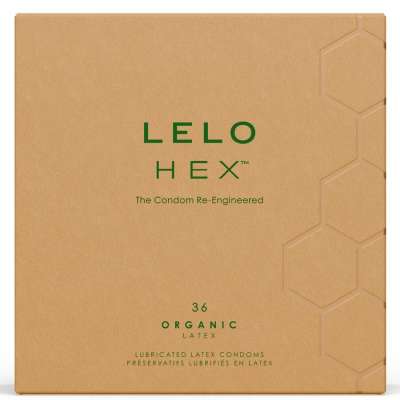 LELO - HEX ORGANIC CONDOM BOX 36 UNITS