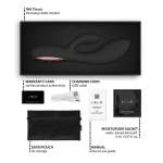 LELO - INA THRUST RABBIT THRUSTING VIBRATOR BLACK