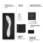 LELO - MONA SPECTRA RED LIGHT INTIMATE MASSAGER RECHARGEABLE APP-CONTROLLED