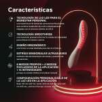 LELO - MONA SPECTRA RED LIGHT INTIMATE MASSAGER RECHARGEABLE APP-CONTROLLED