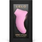 LELO - SONA 2 TRAVEL SONIC CLITORIS MASSAGER PINK