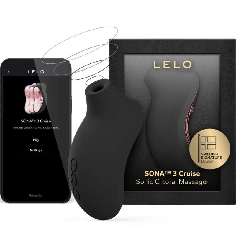 LELO - SONA 3 CRUISE SONIC CLITORAL MASSAGER BLACK LELO - SONA 3 CRUISE SONIC CLITORAL MASSAGER BLACK