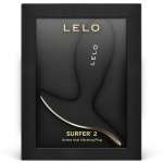 LELO - SURFER 2 UNISEX ANAL VIBRATING PLUG BLACK