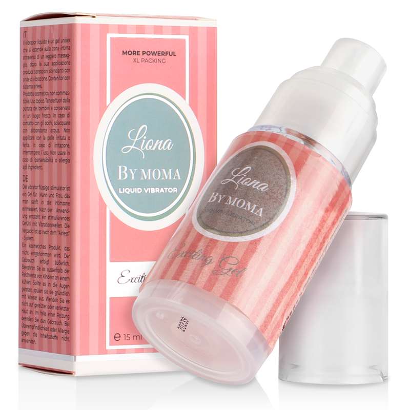 LIONA BY MOMA - LIQUID VIBRATOR EXCITING GEL15 ML LIONA BY MOMA - LIQUID VIBRATOR EXCITING GEL15 ML