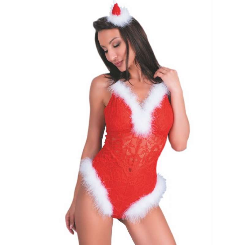 LIVCO CORSETTI FASHION - NAUGHTY SANTA LC 90706 CHRISTMAS BODYSUIT S/M LIVCO CORSETTI FASHION - NAUGHTY SANTA LC 90706 CHRISTMAS BODYSUIT S/M