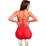 LIVCO CORSETTI FASHION - SANTAS CANDY LC 90722 CHRISTMAS CHEMISE + THONG S/M