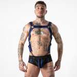 LOCKER GEAR - FULL MILITARY ACCESS HARNESS BLUE L/XL