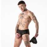 LOCKER GEAR - FULL MILITARY ACCESS JOCK BRIEF BLACK XL