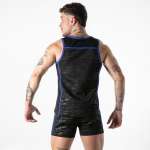 LOCKER GEAR - FULL MILITARY ACCESS TANKTOP BLUE M
