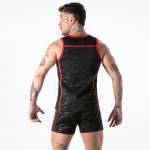 LOCKER GEAR - FULL MILITARY ACCESS TANKTOP RED M