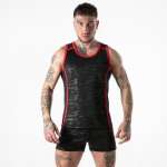 LOCKER GEAR - FULL MILITARY ACCESS TANKTOP RED S