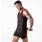 LOCKER GEAR - FULL MILITARY ACCESS TANKTOP RED S