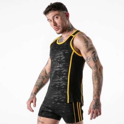 LOCKER GEAR - FULL MILITARY ACCESS TANKTOP YELLOW S