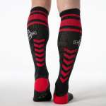 LOCKER GEAR - FULL MILITARY KNEE HIGH SOCKS RED ONE SIZE