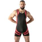 LOCKER GEAR - OPEN ACCESS SINGLET RED L