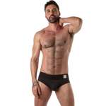LOCKER GEAR - WIDE WAISTBAND JOCK BRIEF BLACK XL