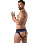 LOCKER GEAR - WIDE WAISTBAND JOCK BRIEF BLUE M