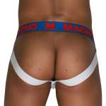 MACHO -  MX29AZ WHITE JOCK + DARK BLUE M