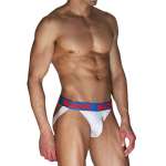 MACHO -  MX29AZ WHITE JOCK + DARK BLUE M