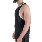 MACHO - CMV004 BLACK GYM T-SHIRT S/M