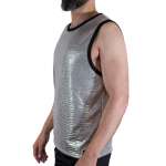 MACHO - FINE GLITTER T-SHIRT S/M