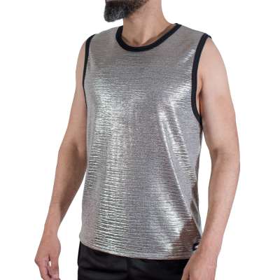 MACHO - FINE GLITTER T-SHIRT S/M