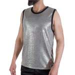 MACHO - FINE GLITTER T-SHIRT S/M