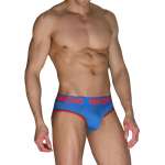 MACHO - MCH005 CLASSIC SLIP BLUE + RED S