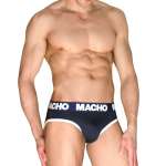 MACHO - MCH008 NAVY BLUE CLASSIC SLIP M