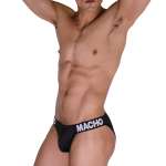 MACHO - MCH010 BLACK SLIP SIDE XL