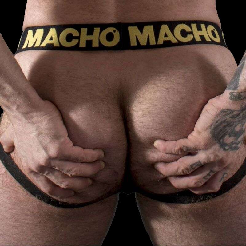 MACHO - MX25AC JOCK YELLOW LEATHER L MACHO - MX25AC JOCK YELLOW LEATHER L