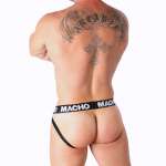 MACHO - MX26X1 JOCK GRID WHITE S